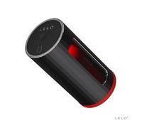 Masturbador masculino LELO F1s V2 Negro Rojo vibración efecto vacío silicona