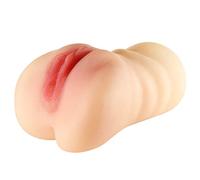 Masturbador masculino, masturbador de bolsillo con textura apretada vaginal para estimulación de placer adulto masturbación juguete sexual para hombres