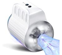 Masturbador Masculino, Masturbador Hombre Automatico Electrico 4 Succion 10 Vibración Masturbación Masculino, Realista 3D Erótico Juguete Sexual para Hombre