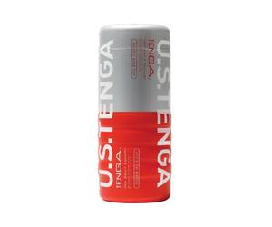 Masturbador masculino Tenga U.S. DOUBLE HOLE CUP Rojo TPE