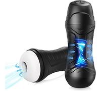 Masturbador Realista con Balas, Masturbádores Masculino Electrico, Vajina Sexuales para Sexo Hombre, Masturvador Masculinos Real Succión, Juguete Erótico para Adultos