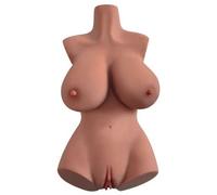 Masturbador torso Perfect 10 Plus - Caramelo