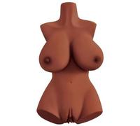 Masturbador torso Perfect 10 Plus - Marrón