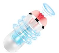 Ṃáṣtṵrbádòrēṣ Ṃāṣcṵlinò 2 in 1, supporto 145°, massaggiatore elettrico,Ṃaṣtṵrvädør reäliṣta 3d hømbrë 01