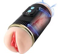 Masturbádores masculino electrico Sex toyz hombre 10 frequenze Masturvadores Juguete sexuales para hombre Vajina 3d Masturbadores Doppia vibrazione del motore