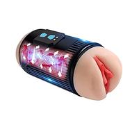 Masturbádores masculino succion juguetes sesxuales mujeres pene masturvador boca 10 modo de vibración 4 tipos de función de succión