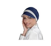 MASUMI Gorra de béisbol orgánica para quimioterapia, gorra de verano KATIA, gorro de cáncer para mujeres con pérdida de cabello, sombreros y coberturas de alopecia, sombrero de sol reversible, 95%