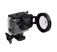 MASUNN 58 Mm 16 X Macro Lente De Primer Plano con El Anillo Adaptador De Base De Lente para El Héroe Gopro 5