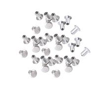 MasYosh 100 Tornillos para Pernos de Neumáticos, Puntas de Nieve de Cabeza de 9 Mm y 0,35 Pulgadas para Automóviles, SUV, ATV, Todoterreno