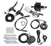 MasYosh 36V 250W Motor de cubo sin escobillas, kit de conversión DIY Bicicleta eléctrica, con medidor KT900S, para rueda de 26 pulgadas (tracción trasera atascada)