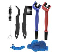 MasYosh 6 Herramientas de Limpieza de Bicicletas, Kit Profesional de Limpieza de Cadenas de Bicicleta con Cepillo de Cadena y Cepillo de Alambre de Acero, para Bicicleta de Montaña,