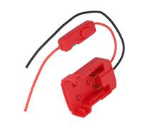 MasYosh Adaptador de Batería con Terminal de Interruptor de Fusible de 30 A Seguro Práctico ABA Convertidor de Batería de Litio de Litio para M18 18V