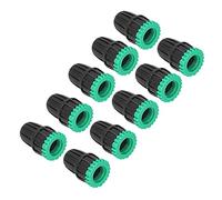 MasYosh Adaptador de Manguera de Jardín Duradero, Accesorios de Conector de Grifo G1/2in G3/4in para Agricultura y Uso Doméstico, Material ABS, 10 Uds.