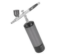 MasYosh Aerógrafo, Auto Start Stop Portátil Recargable Inalámbrico Compresor de Aire Spray Pen con 3 Tazas de Pintura, para Maquillaje Nail Art Modelo Pintura Decoración de Pasteles