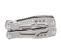 MasYosh Alicates Plegables Multifuncionales, Alicates de Punta Fina, Cortadores de Alambre, Abridor de Botellas, Destornillador, Tijeras, Hojas de Sierra, Abrelatas, con Bolsa de Nailon