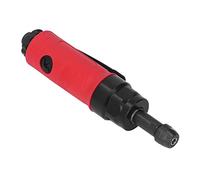 MasYosh Amoladora Neumática, Amoladora Angular de Aleación de Zinc de Grado Industrial 1/4 con Silenciador de bajo Ruido y Cubierta Protectora Roja, para Desbarbado de Metal, Pulido de