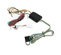 MasYosh Arnés de Cableado de Remolque de 4 Pines, Conector Plano de 4 Vías con Cubierta Antipolvo de Goma para 1996 2000, Kit Adaptador de Arnés de Remolque OE 55486