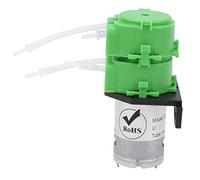 MasYosh Bomba Peristáltica, Bomba de Circulación de Agua Dosificadora de Doble Cabezal con Fácil Desmontaje para Líquido Viscoso No Viscoso Manguera de 1x3 Mm (CC 24 V)