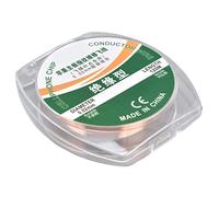 MasYosh Cable de Salto Superfino, Cable Esmaltado con Aislamiento Ultrafino de 0,02 Mm de Diámetro, Cable de Conducción de Chip Telefónico de Baja Resistencia con Caja de