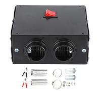 MasYosh Calentador del Calentador de Automóviles, DEMANTER DELTERENTOR PORTIVO 600W Calefacción Rápida 5 Segundos, con Ventilador Silencioso, para la Descongelación y el Calentamiento (12V)