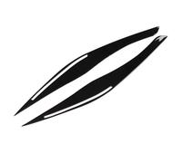 MasYosh Ceja del Faro, Reemplazo de Párpados de Faro Negro de Piano para la Serie 3 E90 2009 2012, con Material de Plástico Blando Premium, Resistente Al Desgaste