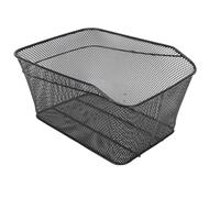 MasYosh Cesta Trasera para Bicicleta, Metal de Alta Resistencia, Gran Capacidad, Rodamiento de Carga de 20 Kg, 44 LB, con Revestimiento Impermeable a Prueba de Herrumbre, para