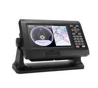 MasYosh Chartplotter de 8 Pulgadas, Posicionamiento de Modo Dual BDS GPS de Alta Precisión con Pantalla LCD TFT a Color de 8 Pulgadas, IP65 a Prueba de Agua para Navegación Marina