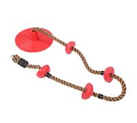 MasYosh Columpio para Niños, Asiento de Columpio con Base de Plástico Resistente con Capacidad de Carga de 200 Kg, para Patio Interior y Exterior, para Escalar árboles