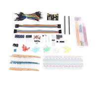 MasYosh Componente de Desarrollo de Surtido de Inicio del Kit de Electrones con 830 Orificios para la Placa de Pan para R3