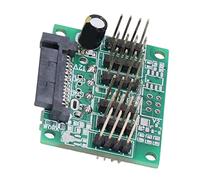 MasYosh Concentrador de Ventilador, Entrada de 12 V 10 A con Indicador de Alimentación LED y Salida de Paso de 2,54, para Refrigeración del Chasis de PC y Ajuste de Velocidad de