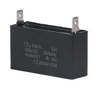 MasYosh Condensador de Arranque del Generador de Gasolina, 13μF, ABS, Motor de Ventilador Seguro, Capacitancia de Aire Acondicionado, 350VAC