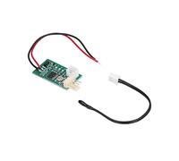 MasYosh Controlador de Temperatura del Ventilador de PC, Regulación de Velocidad Manual y Automática con Control PWM, para Ventilador de Sincronización Inversa de 4 Cables CC 12 V