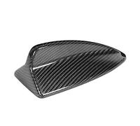 MasYosh Cubierta de Antena de Aleta de Tiburón de Fibra de Carbono Seca, Anticorrosión Resistente a los Rayos Brillante 3K con Cinta de Doble Cara para X1 X3 X5 X6 E70 E71