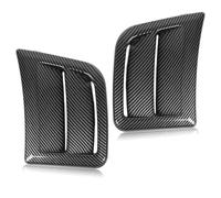 MasYosh Cubierta de Ventilación Lateral del Parachoques Delantero, con Diseño Elegante y Flujo de Aire Mejorado, Fabricada con Material Resistente, para WRX STI 2008 a 2014 (Patrón de fibra de