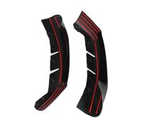 MasYosh Difusor del Parachoques Delantero, 2 Pcs Divisor de Spoiler de Labios Negro Brillante para 5 Series G30 G31 M Sport 2017 2020, con Fácil Instalación No Se Requiere Perforación