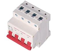 MasYosh DZ47 63 Interruptor de Circuito, 4p Mini Interruptor de Aire MCB Sobrecarga de Protección Corta 400V, con de PC Resistente y Ventana de Visualización Clara, para Edificios de (63a)