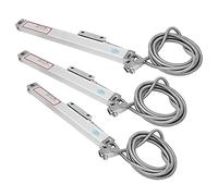 MasYosh Escala lineal, adaptable a la pantalla digital JCS900 2AE 3AE con alto rendimiento para mediciones repetidas de posicionamiento, material de aleación de aluminio (carrera 0-50 mm 0-250 mm 0