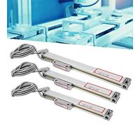 MasYosh Escala lineal, adaptable a la pantalla digital JCS900 2AE 3AE con alto rendimiento para mediciones repetidas de posicionamiento, material de aleación de aluminio (carrera 0-50 mm 0-250 mm 0