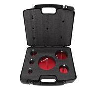 MasYosh Escariador de Tubería de PVC, Inserto de Corte de Carburo con Ajuste de Taladro de Alta Torsión y Bajas RPM, para Accesorios de Tubería de Plástico PPRK6 Tubería de Agua de