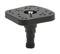 MasYosh Fishfinder Mount, soporte universal de rotación ajustable con placa superior multipatrón y diseño de montaje de poste, para electrónica marina