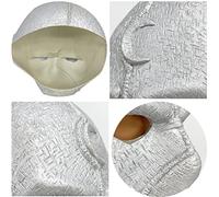 MasYosh Funda Facial Knight Cosplay, Látex Duradero de Talla única (#2)