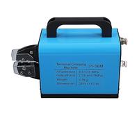 MasYosh Herramienta de Engarzado Neumática, Máquina Engarzadora de Cables Multifuncional Accionada por Aire con Moldes de 4 Pares, para Terminales Aislados y No Aislados de 0,5 a 10 mm²