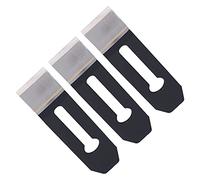 MasYosh Hoja Cepilladora de 3 Piezas, Acero Soldado, Tratamiento Térmico de 38 Mm, Fácil de Usar, Resistente Al Desgaste, con Buen Rendimiento para Carpintería