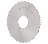 MasYosh Hoja de Sierra de Acero de Alta Velocidad, Hoja de Sierra Circular de 72 Dientes para Corte de Madera, Metal y Plástico, con Diseño Duradero Anticorrosión, Se Adapta a