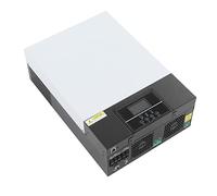 MasYosh Inverter Solar Híbrido, Onda Sinusoidal Pura de 3.5kW 24 V con Controlador de Carga MPPT 100A Incorporado, para Electrodomésticos en Casa como Refrigeradores Aires Acondicionados