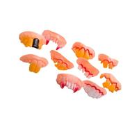 MasYosh Juguete para Dentaduras Postizas, Accesorios Realistas para