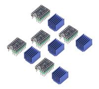 MasYosh Kit de Controlador de Motor Paso a Paso, Ultra Silencio Alto de Alta Corriente 2.5A con Disipador de Calor, 256 Subdivisión de Microstep para MKS SGEN-L, Entrada de 5.5V-28V