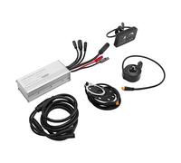 MasYosh Kit de Conversión de BateríA de Litio para Bicicleta, Controlador de 22 A, Kit de Pantalla LED S810 con Carcasa de Aleación de Aluminio, Motor de Engranajes