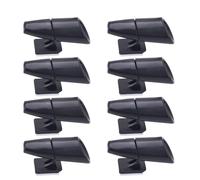 MasYosh Los silbatos de ciervo evitan las colisiones de dispositivos de advertencia de ciervos con cintas adhesivas que advierten advertencia de animales para motocicletas de camiones de coche (negro)