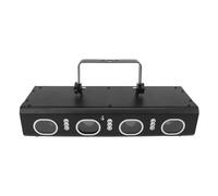 MasYosh Luz de Discoteca para DJ con Lente 3D, Luz de Fiesta LED RGB Intermitente Panorámica con Control Remoto Activado por Sonido, para Escenario, Club, Bar, Fiesta de Baile KTV (Enchufe europeo)